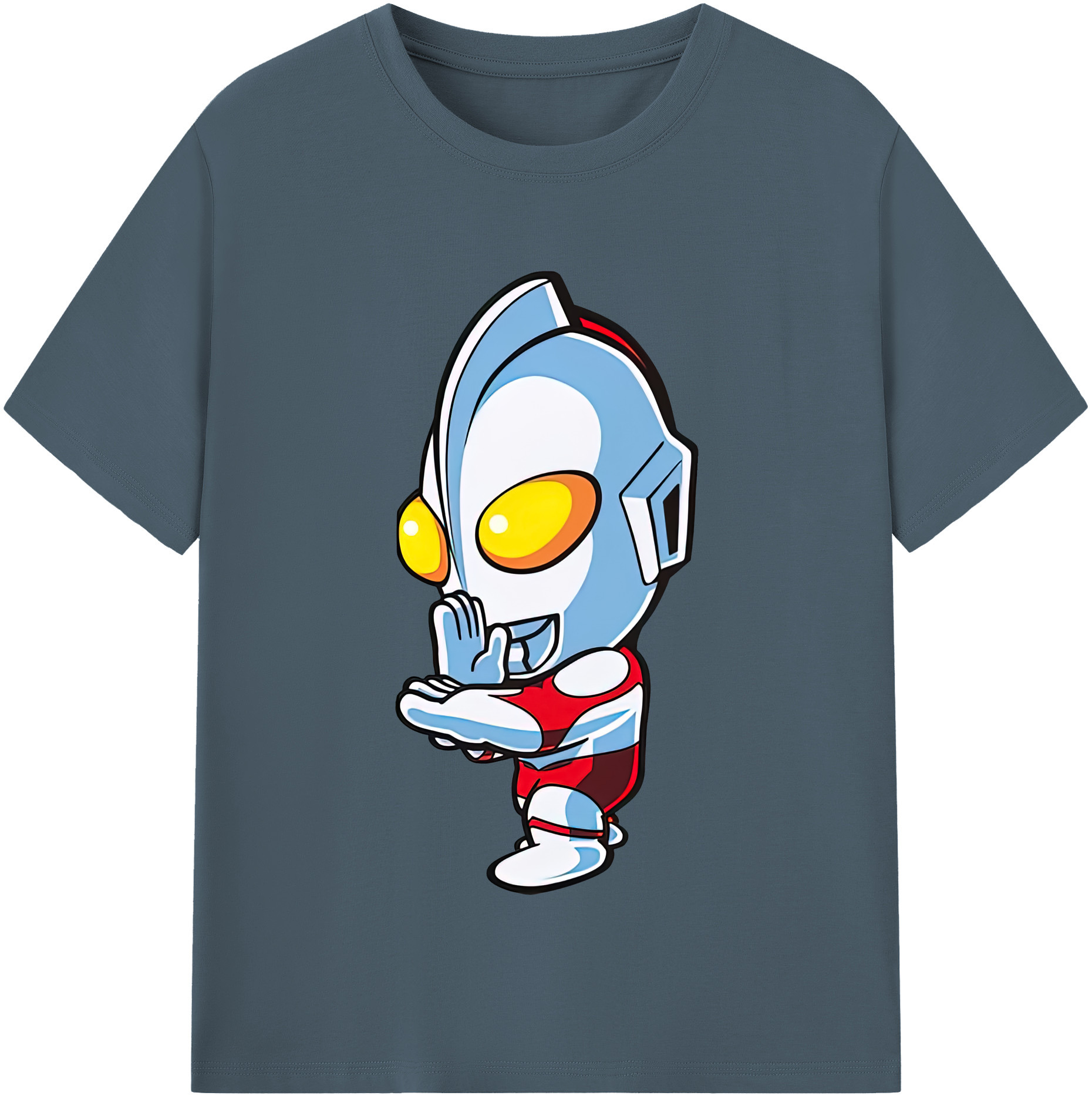 （画像用） ウルトラマン Ultraman 綿100％半袖Tシャツ（フロントプリント）